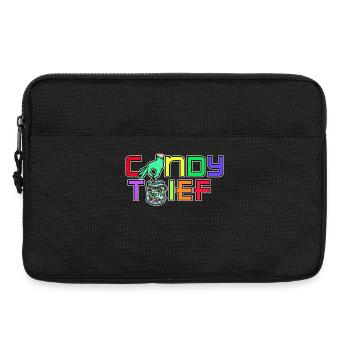 Sweets Statement Sweet tooth Delicious - Laptop bag 13" - black - Front