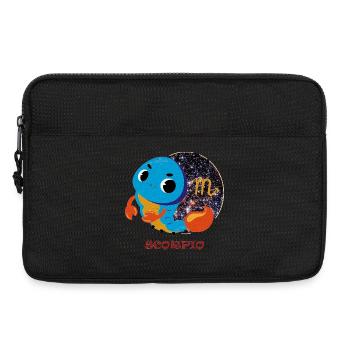 Sternzeichen Skorpion - Laptoptasche 13" - Schwarz - Vorne