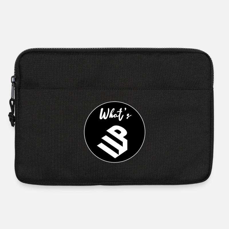 Whats up - Laptoptasche 13" - Schwarz