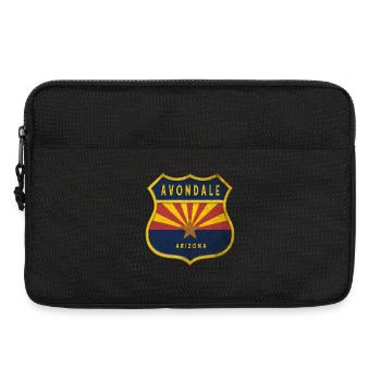 Avondale Arizona Flaggen Wappen Design - Laptoptasche 13" - Schwarz - Vorne