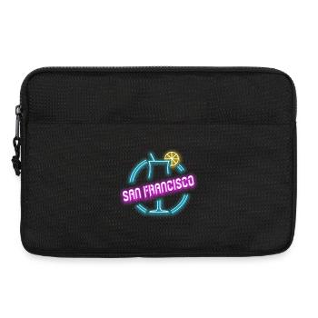 San Francisco Cocktail Sommer Design - Laptoptasche 13" - Schwarz - Vorne