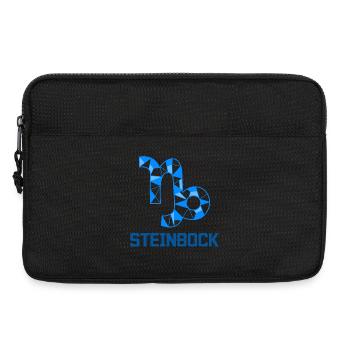 Steinbock Sternbild Tierkreiszeichen Esoterik - Laptoptasche 13" - Schwarz - Vorne