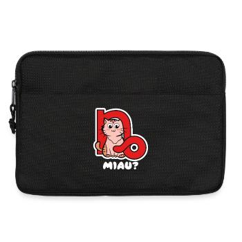 Cool Steinbock Spruch Tierkreis Himmel Astrologie - Laptoptasche 13" - Schwarz - Vorne