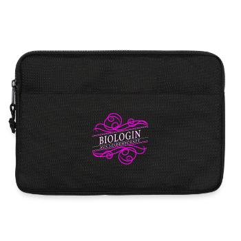 Biologin aus Leidenschaft - Laptoptasche 13" - Schwarz - Vorne