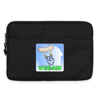 VEGANE WURST - ESSEN ZOMBIE - Laptoptasche 13" - Schwarz - Vorne