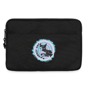 Unusual cat design - Laptop bag 13" - black - Front