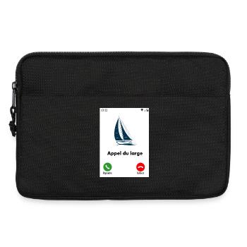 Appel du large - Sacoche pour ordinateur portable 13 pouces - noir - Devant