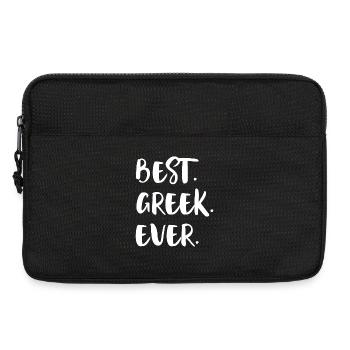 Best Greek Ever Beste Griechin Aller Zeiten - Laptoptasche 13" - Schwarz - Vorne
