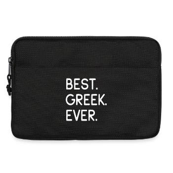 Best Greek Ever Bester Grieche Aller Zeiten - Laptoptasche 13" - Schwarz - Vorne