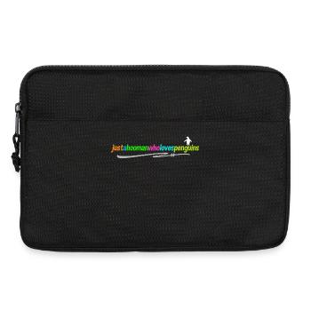 Antarktis Pinguin Statement Vogel Tier Seevogel - Laptoptasche 13" - Schwarz - Vorne