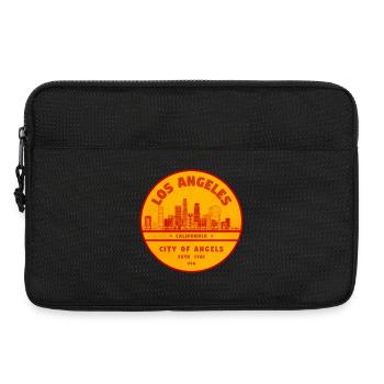 Sunstamp Los Angeles Skyline - Sacoche pour ordinateur portable 13 pouces - noir - Devant