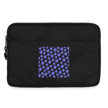 schöne frühlingsmode, natürliches Blumenmuster kle - Laptoptasche 13" - Schwarz - Vorne