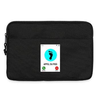 Appel du pied - Sacoche pour ordinateur portable 13 pouces - noir - Devant