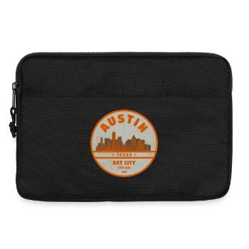 Austin Bat City Skyline Rétro - Sacoche pour ordinateur portable 13 pouces - noir - Devant