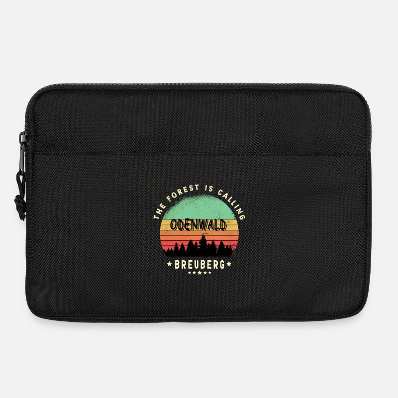 Breuberg Odenwald Design - Laptoptasche 13" - Schwarz