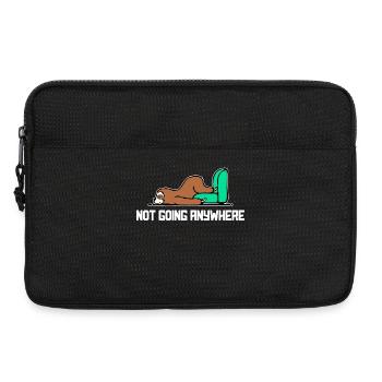 Sloth Lazy Statement Animal Tired Sleep Jungle - Laptop bag 13" - black - Front