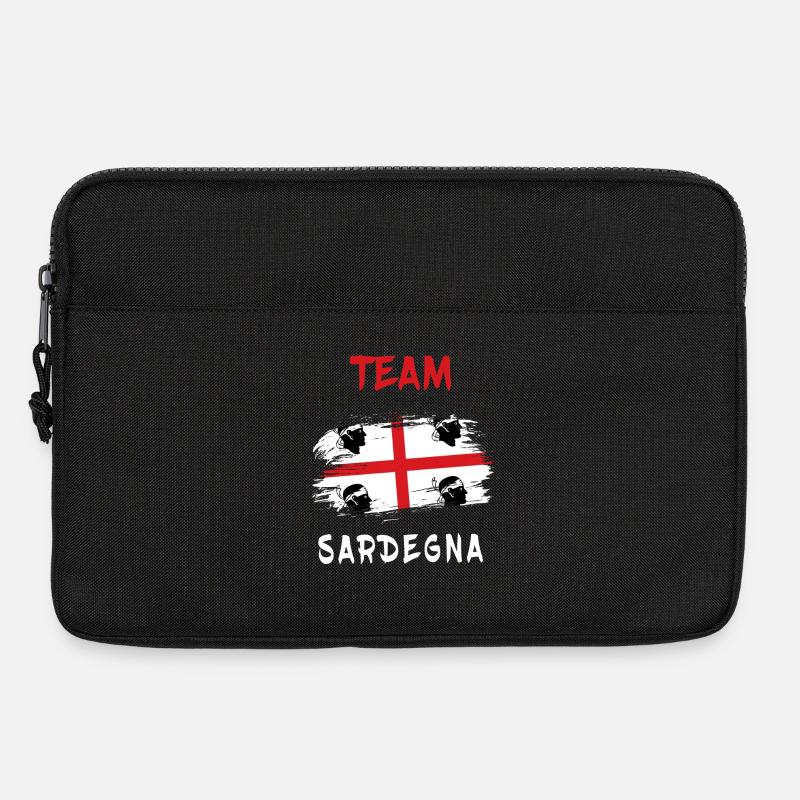 Team Sardinien Design - Laptoptasche 13" - Schwarz