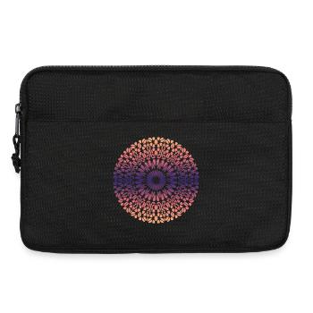 Mandala - Laptoptasche 13" - Schwarz - Vorne