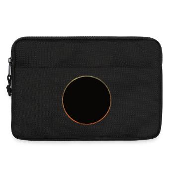 Éclipse solaire - Sacoche pour ordinateur portable 13 pouces - noir - Devant