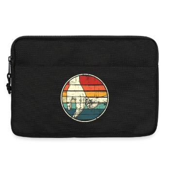 Holding Hands Rainbow Circle - Laptop bag 13" - black - Front