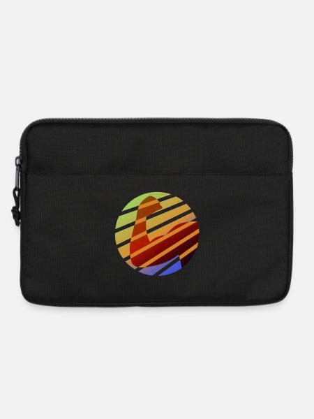 Unbesiegbar - Laptoptasche 13" - Schwarz