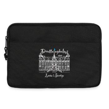 Schloss Drottningholm, Schweden, Zeichnung - Laptoptasche 13" - Schwarz - Vorne