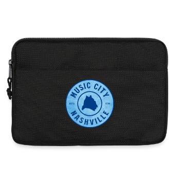 Insigne Music City Nashville - Sacoche pour ordinateur portable 13 pouces - noir - Devant