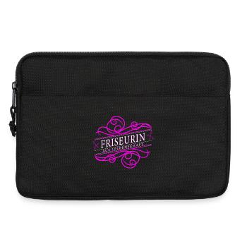 Hairdresser with passion - Laptop bag 13" - black - Front