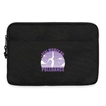 Pole Dance Tänzerin Poledancing Stange Geschenk - Laptoptasche 13" - Schwarz - Vorne
