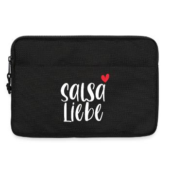 Tänzerin Tänzer tanzen Geschenk Salsa Liebe! - Laptoptasche 13" - Schwarz - Vorne
