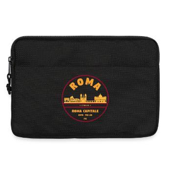 Silhouette de la capitale romaine - Sacoche pour ordinateur portable 13 pouces - noir - Devant