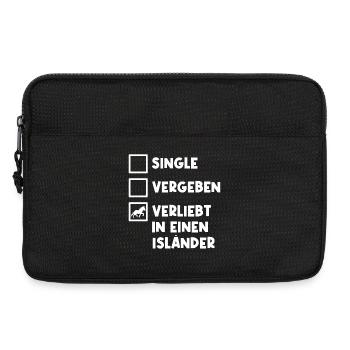 Icelandic Horses Horse Love Statement Horse Lover - Laptop bag 13" - black - Front