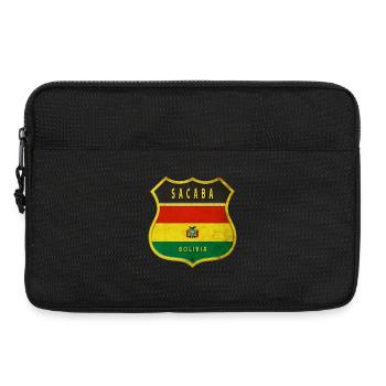 Sacaba Bolivia coat of arms design - Laptop bag 13" - black - Front