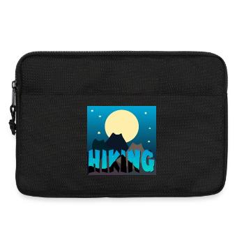 Randonnée Chat - Paysage - Sacoche pour ordinateur portable 13 pouces - noir - Devant