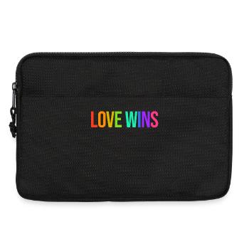 Chère déclaration Droits LGBT des lesbiennes gays - Sacoche pour ordinateur portable 13 pouces - noir - Devant