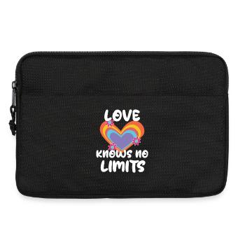 Equality Love Heart Lgbt Relationship - Laptop bag 13" - black - Front