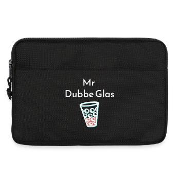 Schorleglas, Cooler Pfälzerinnen Spruch - Laptoptasche 13" - Schwarz - Vorne