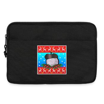 Frohe Weihnachten - WINTER Petanque - BOULE - Laptoptasche 13" - Schwarz - Vorne