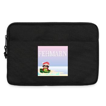 Weihnachten auf Fehmarn - FAULTIERE - OSTSEE - Laptoptasche 13" - Schwarz - Vorne