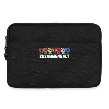 Right Gay Rainbow Lgbt Slogan - Sacoche pour ordinateur portable 13 pouces - noir - Devant