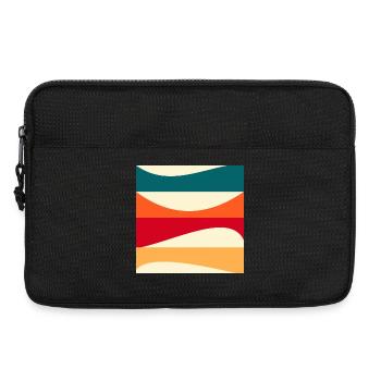 Constructivism - MODERN ART - BACKGROUND - Laptop bag 13" - black - Front