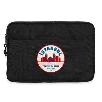 Istanbul Yeditepe Skyline Vintage - Laptoptasche 13" - Schwarz - Vorne