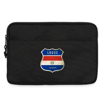 Luque Paraguay coat of arms flag design - Laptop bag 13" - black - Front