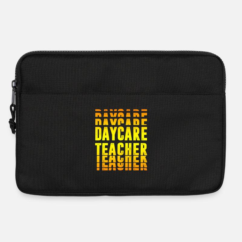 Kita Erzieher Lehrer Design - Laptoptasche 13" - Schwarz