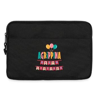 Agrippina t-shirt joyeux anniversaire joyeux anniversaire - Sacoche pour ordinateur portable 13 pouces - noir - Devant