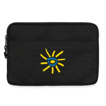 Tournesol2 - Sacoche pour ordinateur portable 13 pouces - noir - Devant