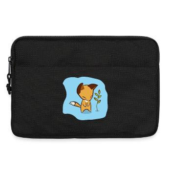 Fuchs - Laptoptasche 13" - Schwarz - Vorne