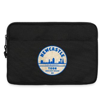Newcastle Toon Skyline Badge - Laptop bag 13" - black - Front