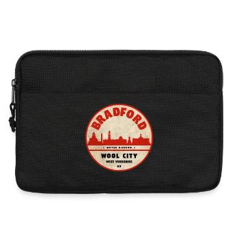 Bradford Wool City Emblem - Laptop bag 13" - black - Front