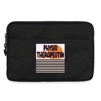 Geschenke für Physiotherapeutin - Laptoptasche 13" - Schwarz - Vorne